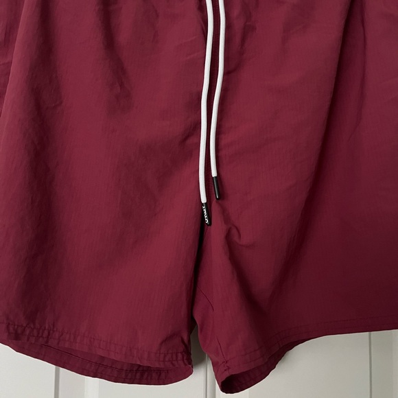 Oakley Red Mens Standard All Day Beach Shorts Size XL - Picture 5 of 13